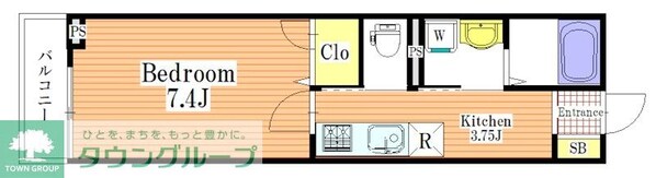 メゾン・ド・クララの物件間取画像